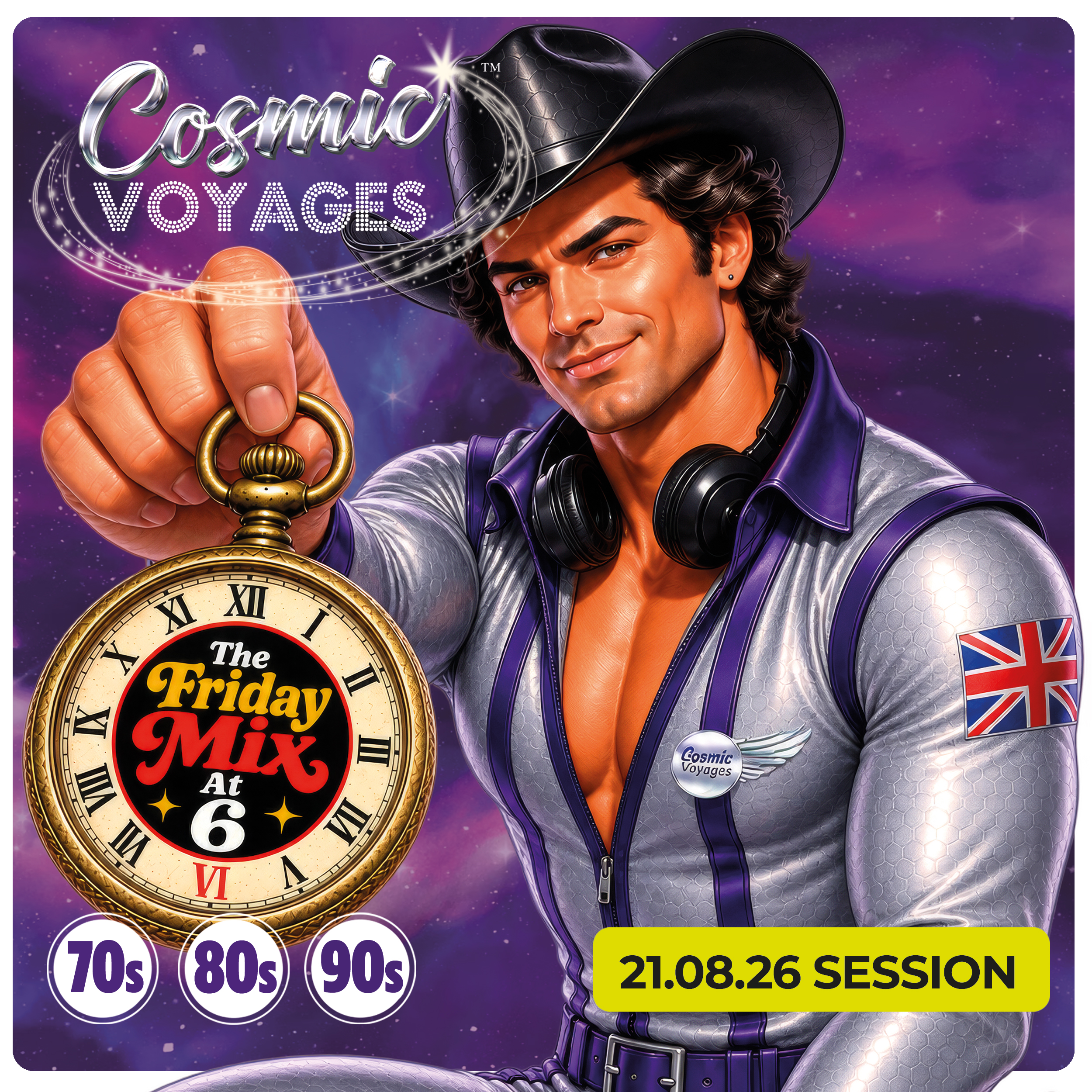Cosmic Voyages Friday Mix at Six 21-08-2026 