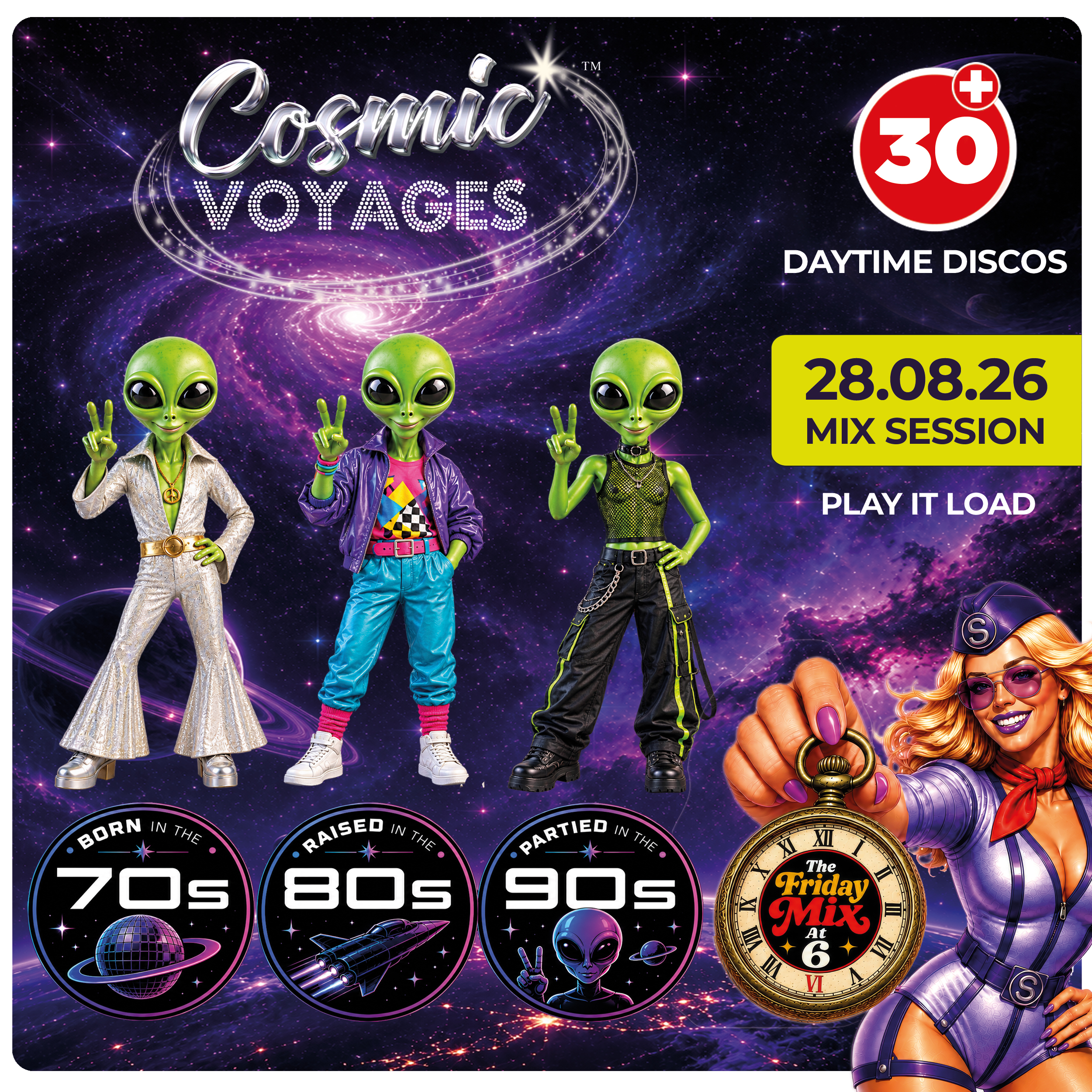 Cosmic Voyages Friday Mix at Six 28-08-2026