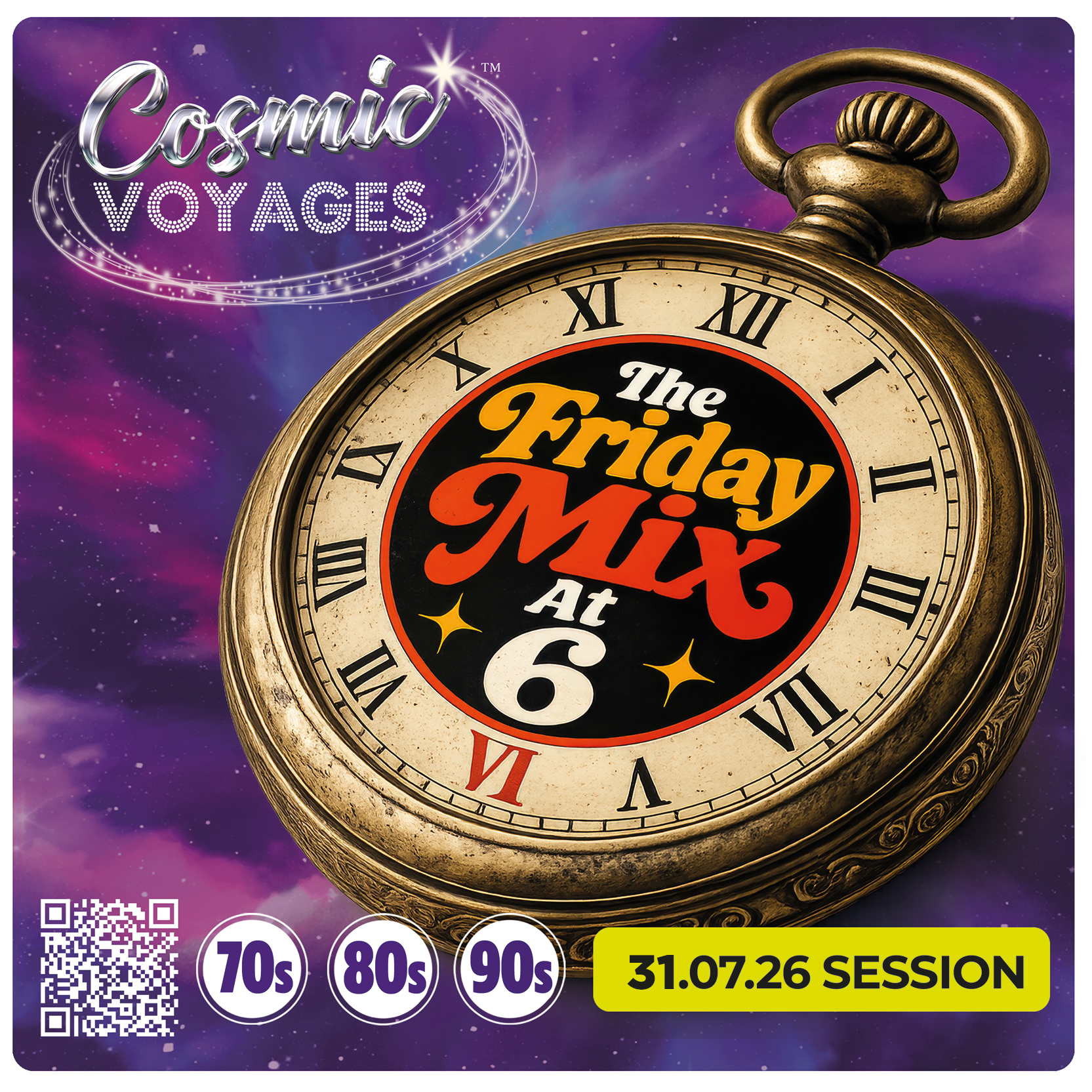 Cosmic Voyages Friday mix at 6 26-07-26